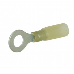 GBC Ακροδέκτης καλωδίου με θερμική μόνωση F.6 - M6 κίτρινος 4mm 10 τμχ Ακροδέκτες